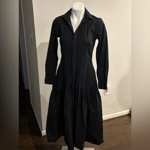 Polo Ralph Lauren Black long Sleeve Day Dress with Pockets!